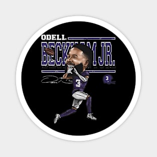 Odell Beckham Jr. Baltimore Cartoon Magnet